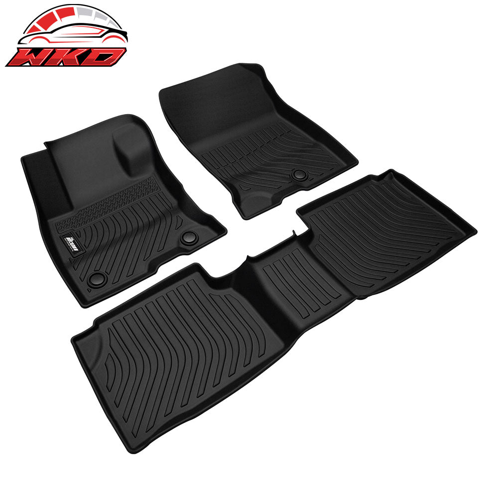 Fits 20-25 Ford Escape Hybrid 3D Floor Mats 1st 2nd Row Carpet Liners - TPE