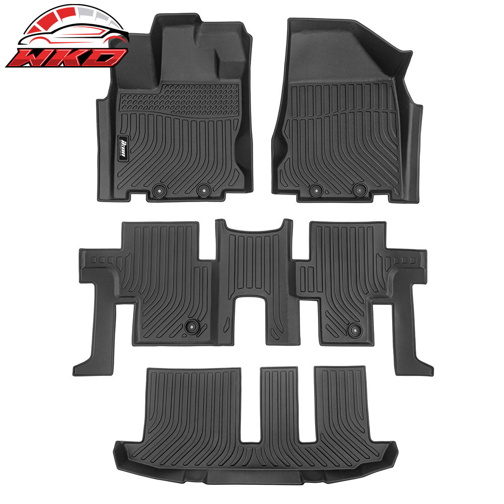 13-20 Nissan Pathfinder 14-20 Infiniti QX60 3D TPE Floor Mats Carpet 4PCS | Wholesale