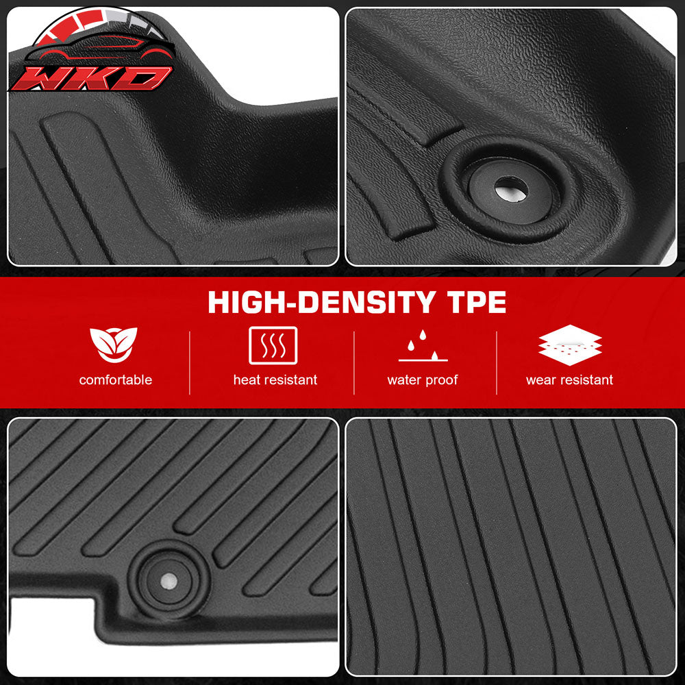 Fits 13-20 Nissan Pathfinder 14-20 Infiniti QX60 3D TPE Floor Mats Carpet 4PCS