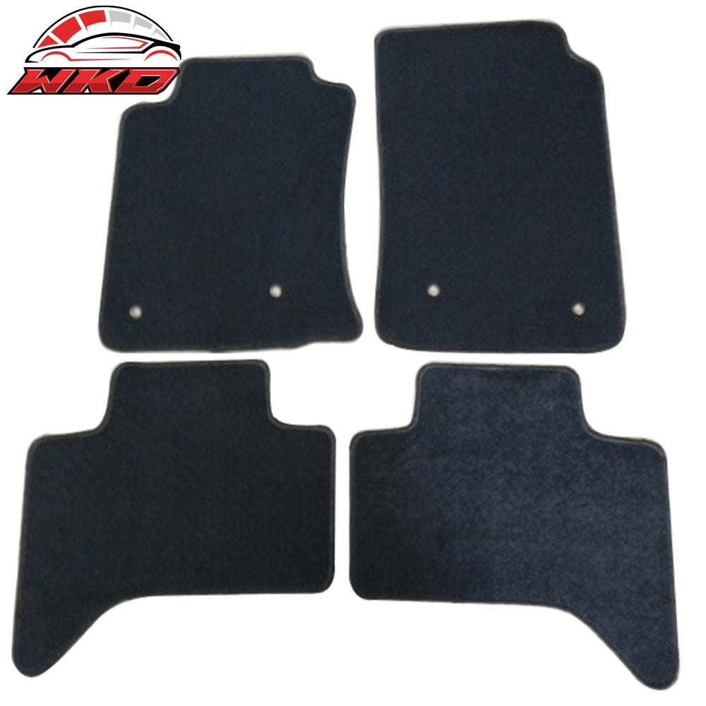 05-10 Toyota Tacoma 4PCS Front Rear Auto Car Floor Mats Carpets Nylon Black | Wholesale