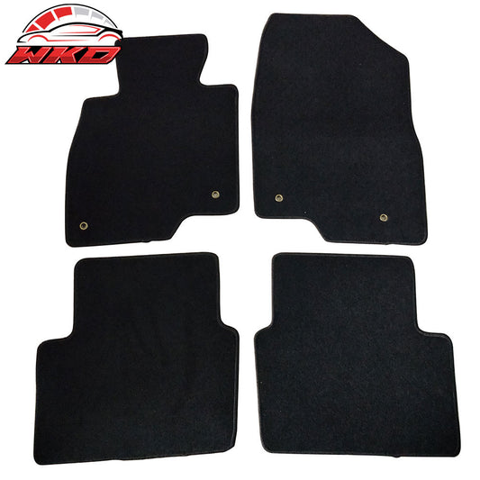14-18 Mazda 3 4PCS Front Rear Left Right Floor Mats Carpets Nylon Black | Wholesale