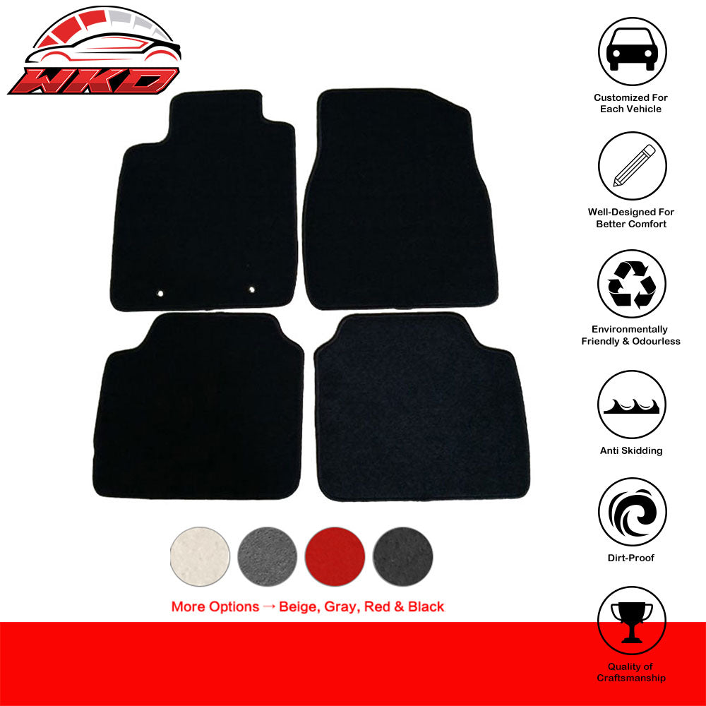 Fits 02-06 ES300 ES330 4Dr OE Factory Fitment Car Floor Mats Front Rear Nylon