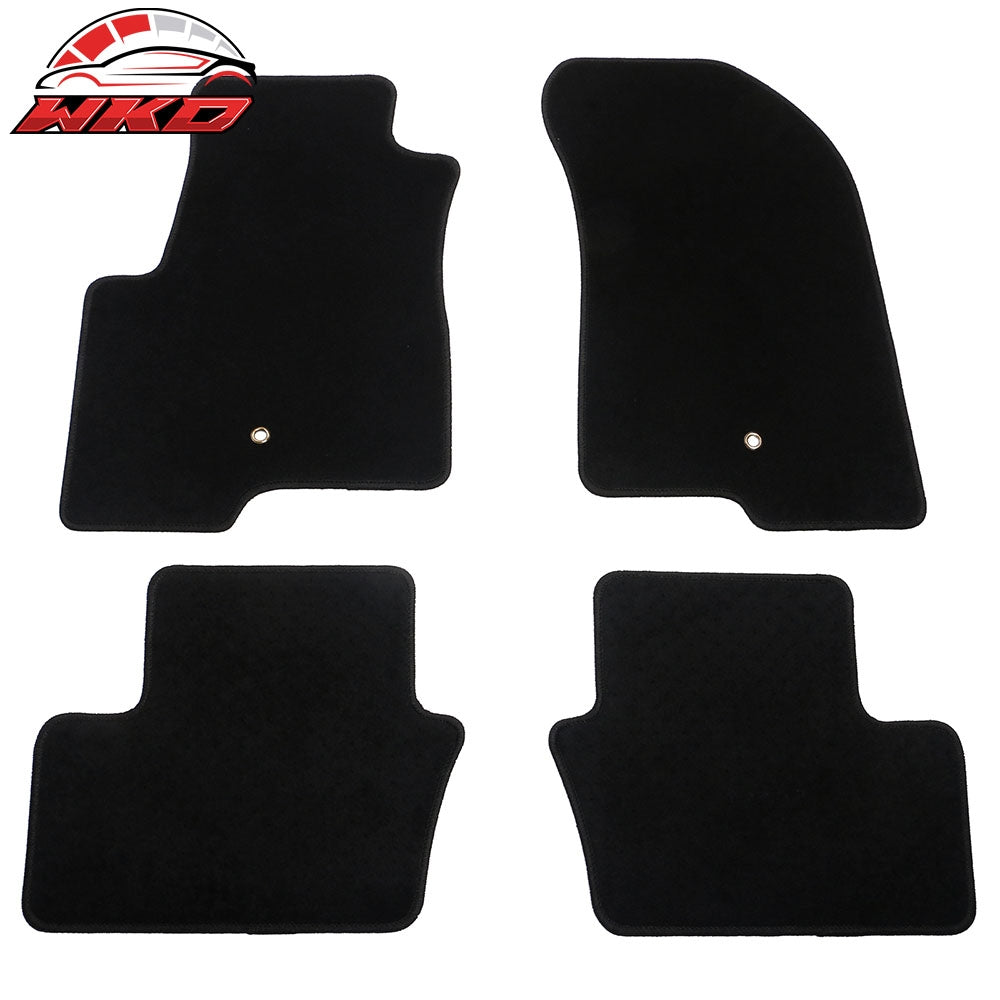 07-16 Jeep Compass/Patriot Black Nylon Floor Mats Front Rear Carpets Liner | Wholesale