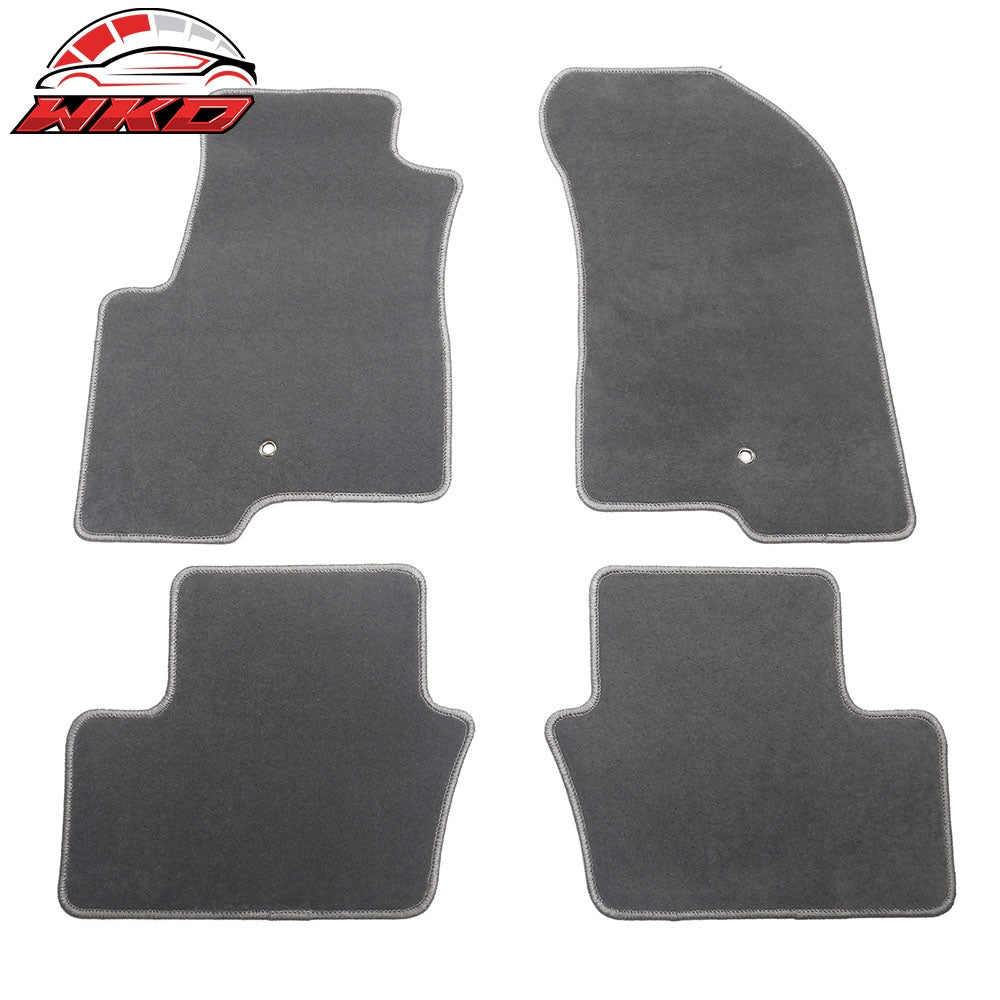 07-16 Jeep Compass/Patriot Gray Nylon Floor Mats Front Rear Carpets Liner | Wholesale