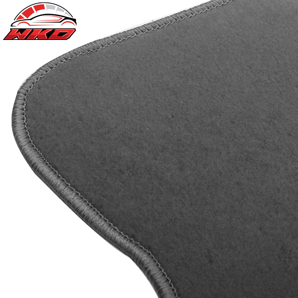 Fits 17-23 Nissan Armada QX80 Anti-Slip Front Rear Floor Mats Nylon 3PCS - Gray