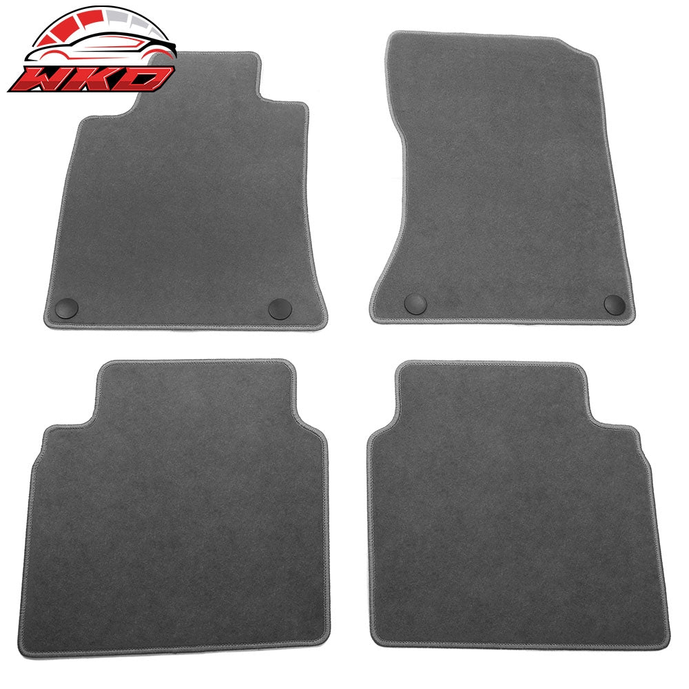 19-26 Nissan Altima Anti-Slip Front Rear Floor Mats Carpet Nylon 4PCS Gray | Wholesale