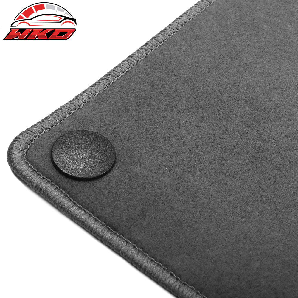 Fits 19-25 Nissan Altima Anti-Slip Front Rear Floor Mats Carpet Nylon 4PCS Gray