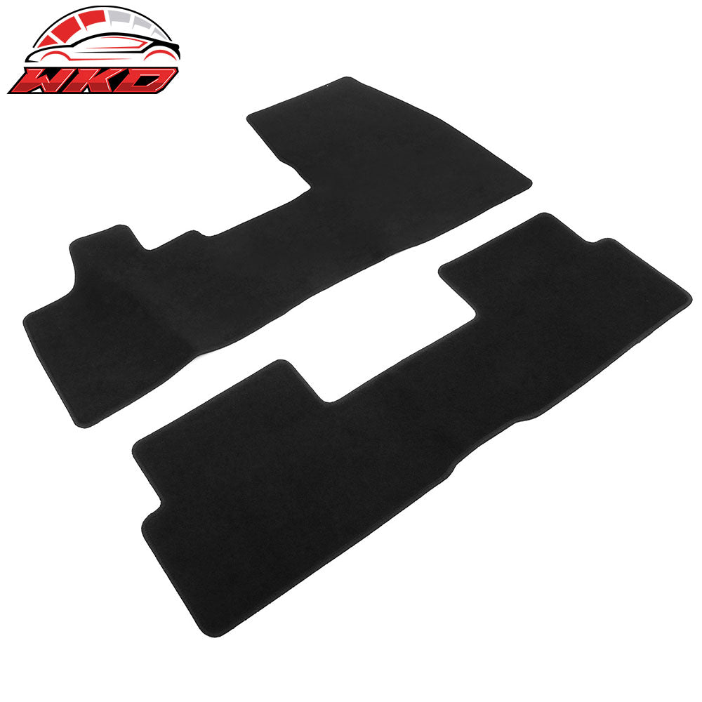 Fits 14-21 BMW i3 i3s Anti-Slip Front Rear Floor Mats Carpet Nylon Black 2PCS