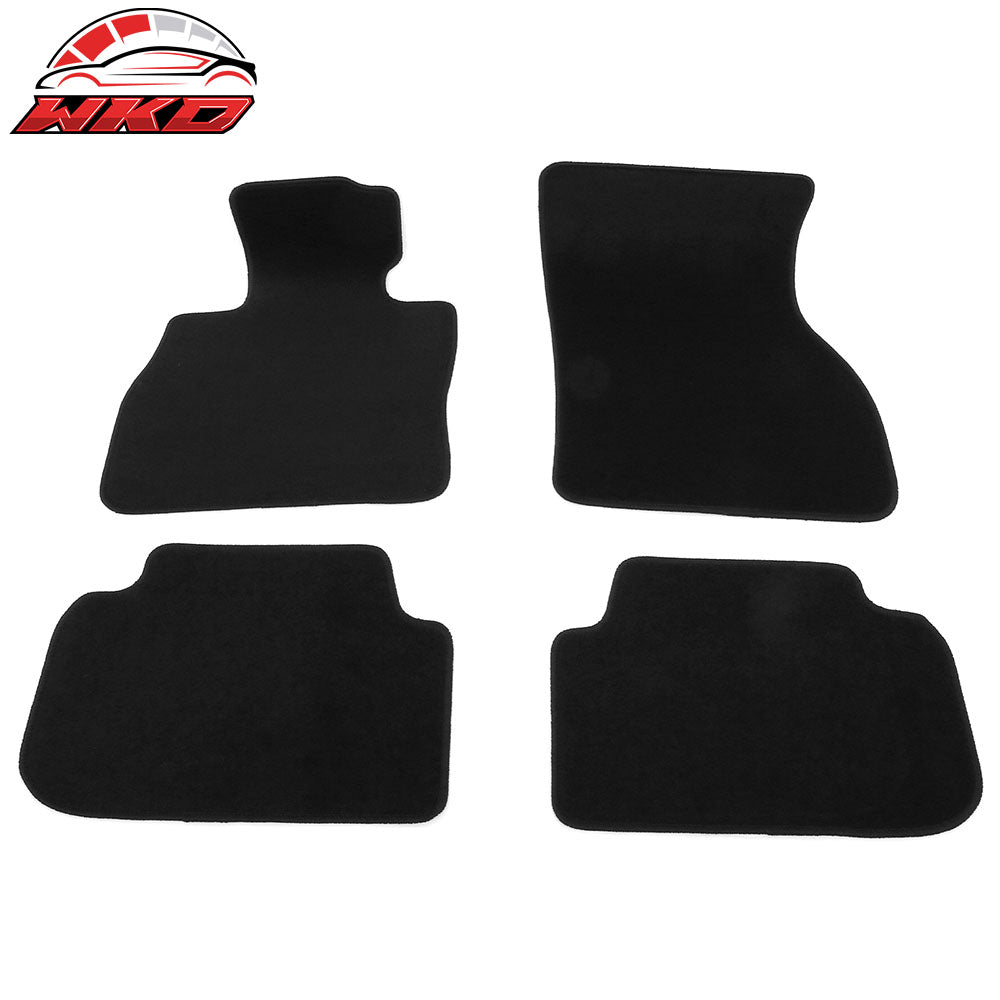Fits 16-24 Mini Cooper Clubman Anti-Slip Front Rear Floor Mats Carpet Nylon 4PCS