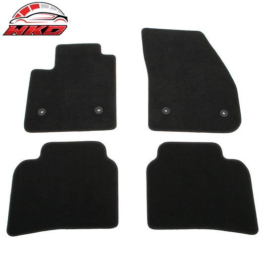 19-25 Cadillac XT4 Anti-Slip Front Rear Floor Mats Carpet Nylon 4PCS Black | Wholesale