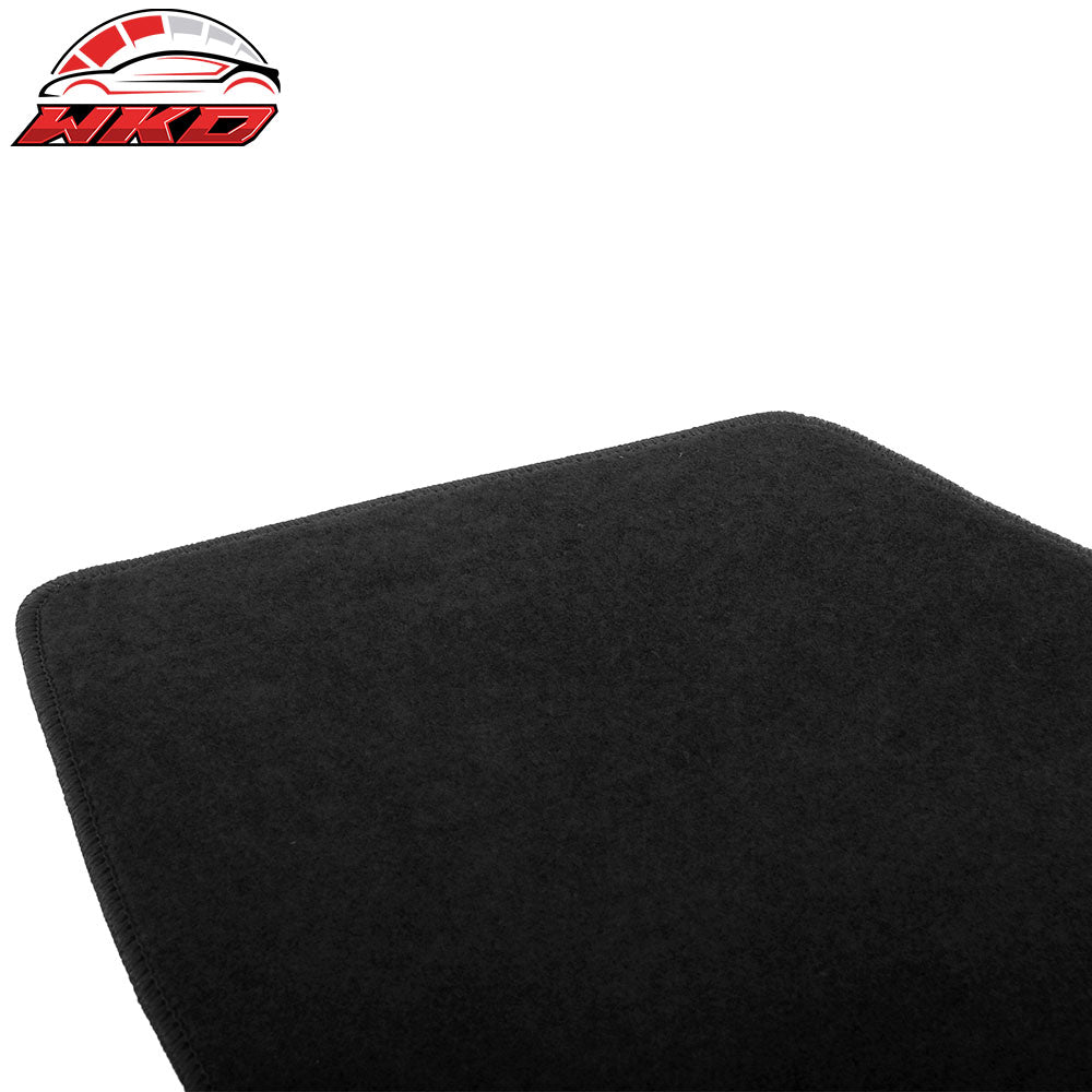Fits 19-25 Cadillac XT4 Anti-Slip Front Rear Floor Mats Carpet Nylon 4PCS Black