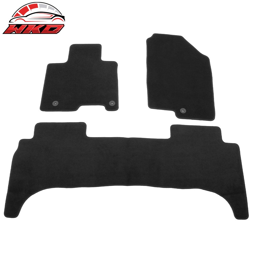 22-26 Hyundai Santa Cruz Anti-Slip Front Rear Floor Mats Carpet Nylon 3PCS | Wholesale