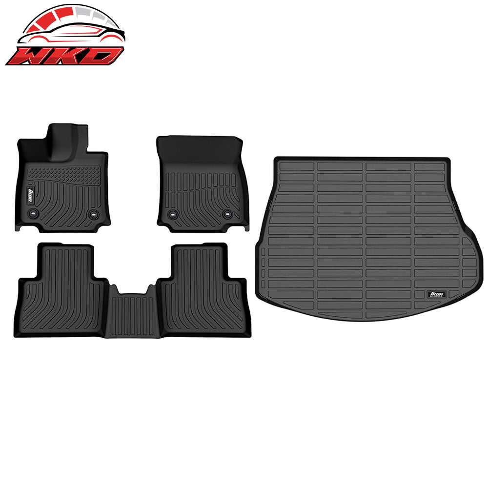 22-25 Lexus NX250 NX350 All Weather 3D Molded Floor Mats + Trunk Mat TPE | Wholesale