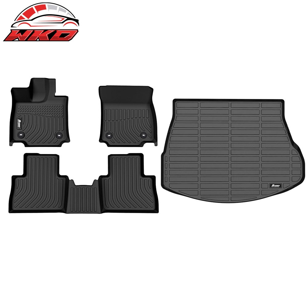 22-26 Lexus NX250 NX350 All Weather 3D Molded Floor Mats + Trunk Mat TPE | Wholesale
