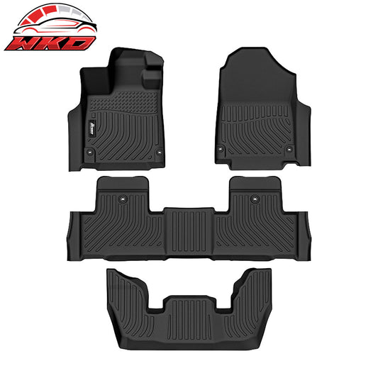 Wholesale Car Floor Mat for 2022-2025 Acura MDX All Weather 3D 3 Rows  Liner TPE - Bulk Orders & Dealer Pricing Available