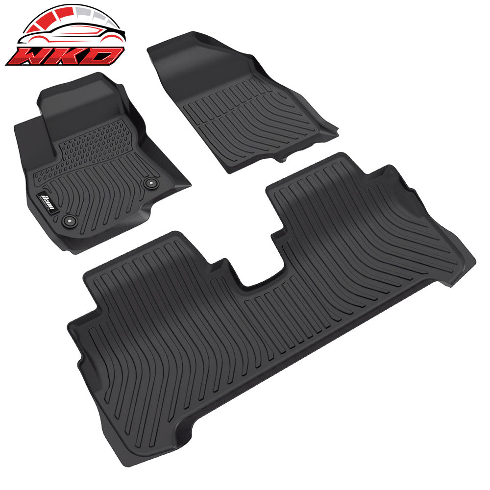 Fits 17-23 Chevrolet Bolt EV 3D Car Floor Mats 1st 2nd Row Heavy Duty Liners TPE