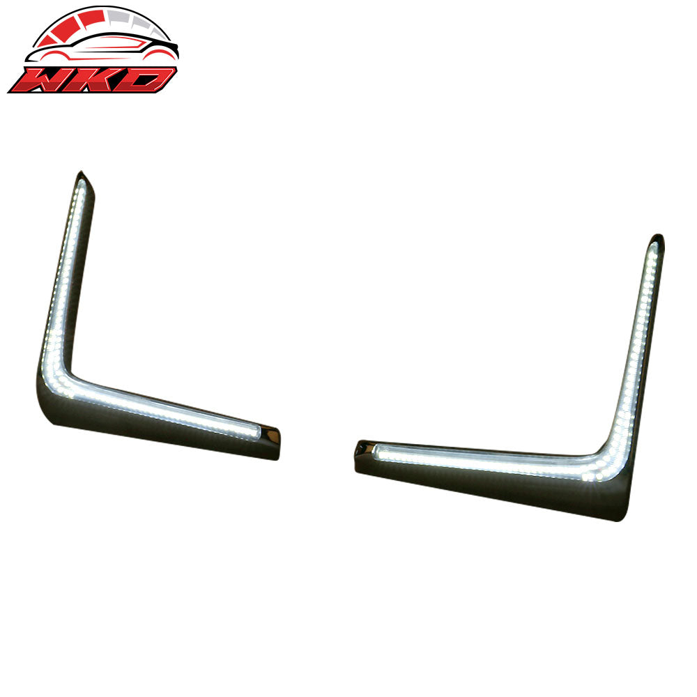 Fits 16-17 Subaru Crosstrek XV LED DRL Daytime Running Driving Light Fog Lamps