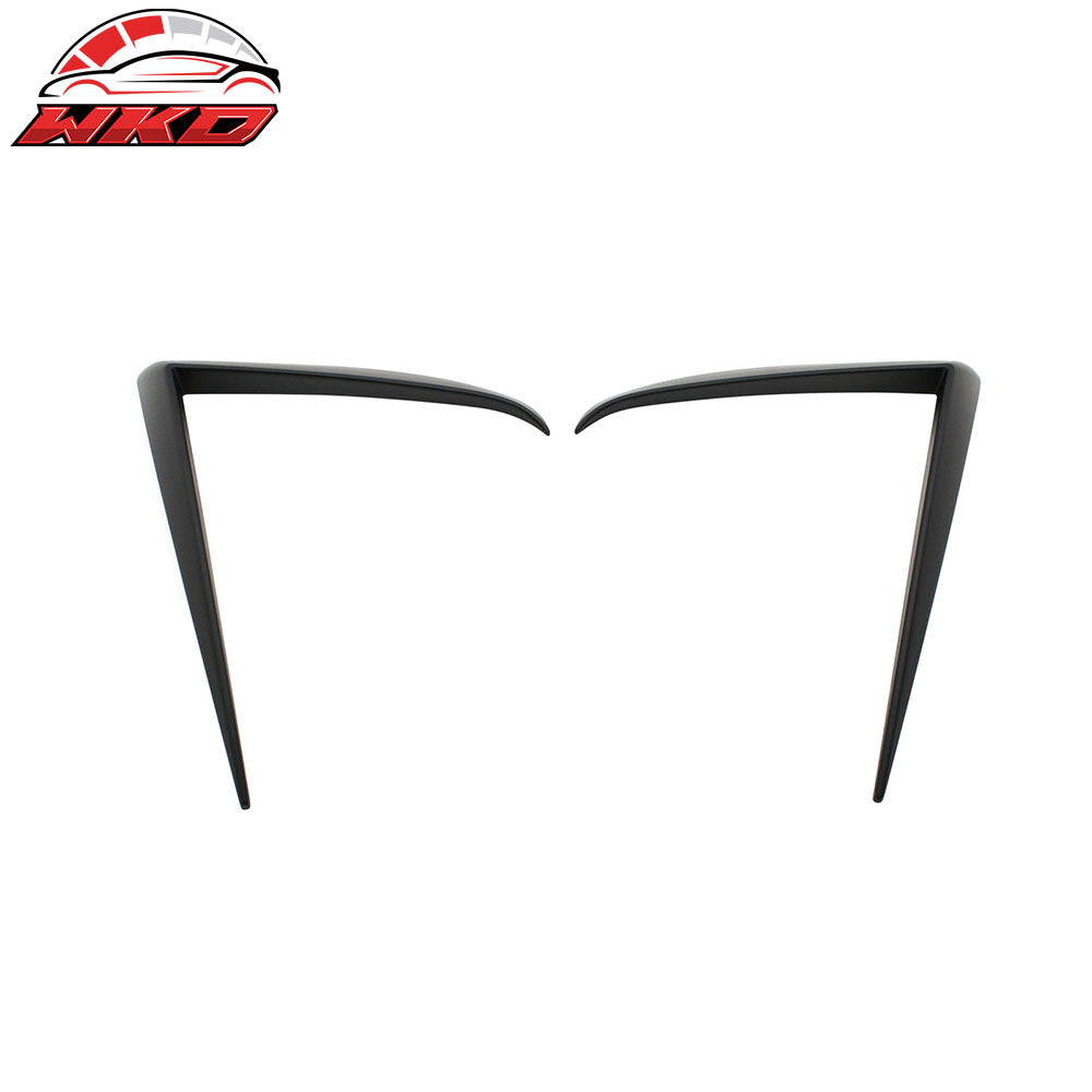 25-26 Tesla Model Y Juniper Fog Light Eyelid Trim Matte Black Lamp Frame | Wholesale