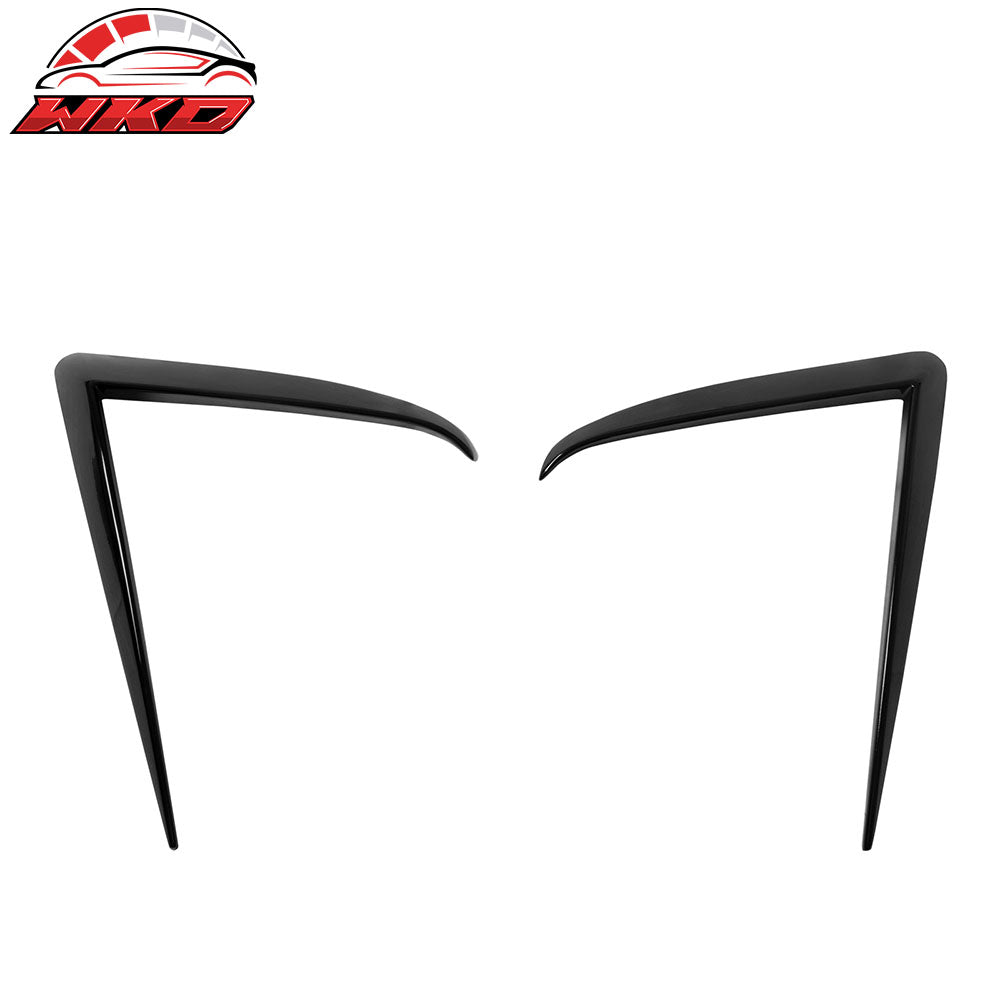 25-26 Tesla Model Y Juniper Fog Light Eyelid Trim Gloss Black Lamp Frame | Wholesale
