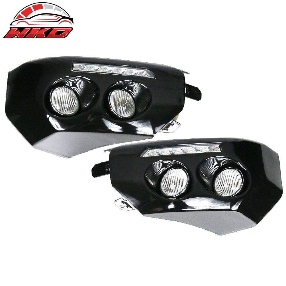 07-14 Toyota FJ Cruiser Fog Lights LED DRL Driving Lamps | Wholesale