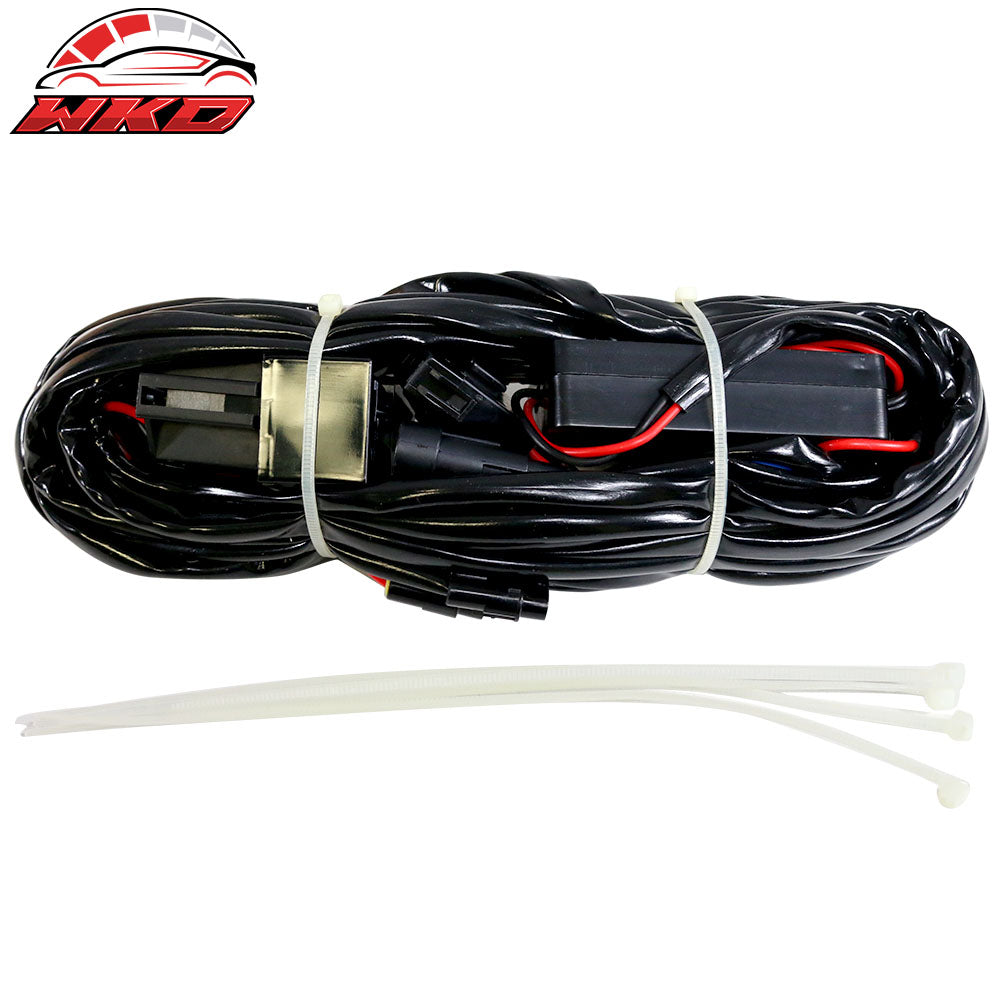 Fits 07-14 Toyota FJ Cruiser Fog Lights LED DRL Driving Lamps