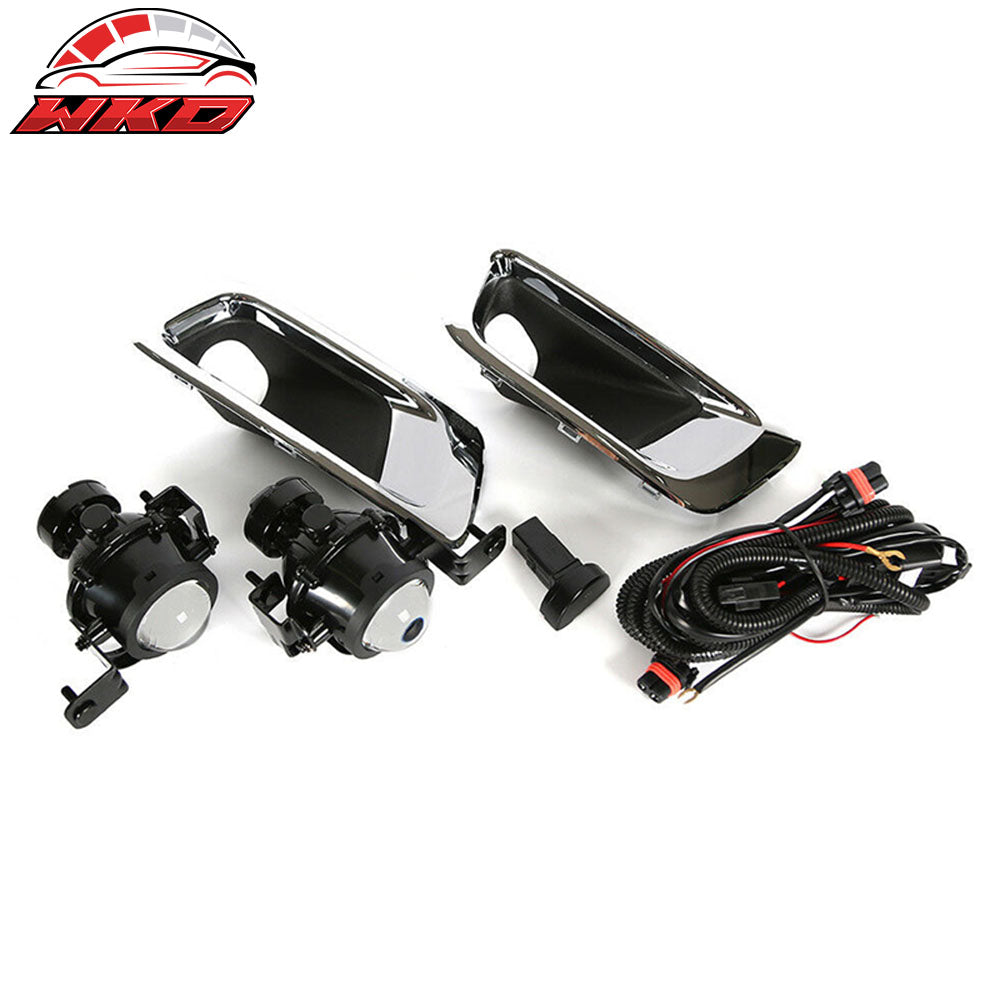 Fits 04-12 GMC Canyon Chevy Colorado Assembly Fog Lights Lamps In Pair