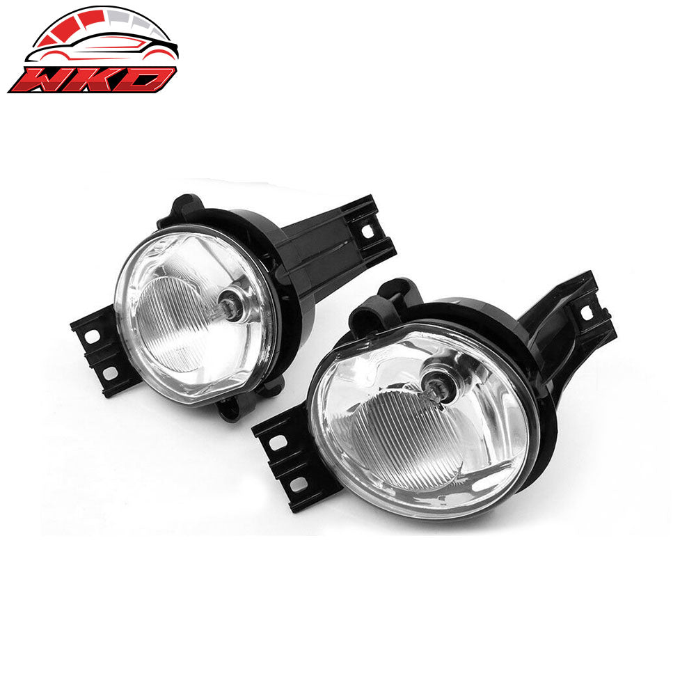 Fits 02-08 Dodge Ram 1500 03-09 2500 3500 Bumper Fog Lights Driving Lamps +Bulbs