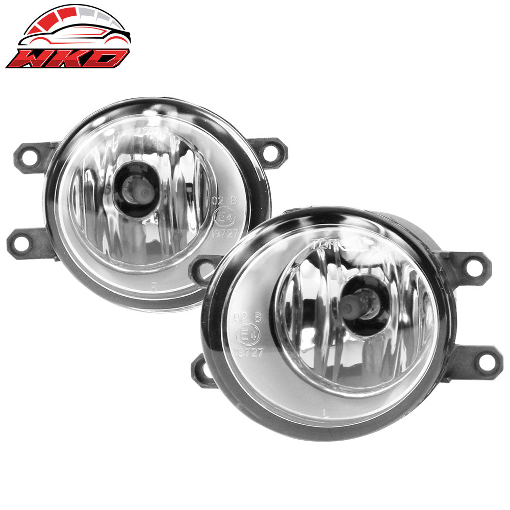 2008-10 Toyota Previa /2010 Prius Clear Lens Fog Light Lamps Replacement 2PC | Wholesale