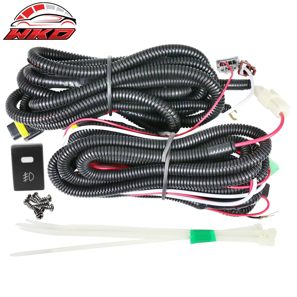 Fits 08-10 Toyota Previa /2010 Prius Clear Lens Fog Light Lamps Replacement 2PC