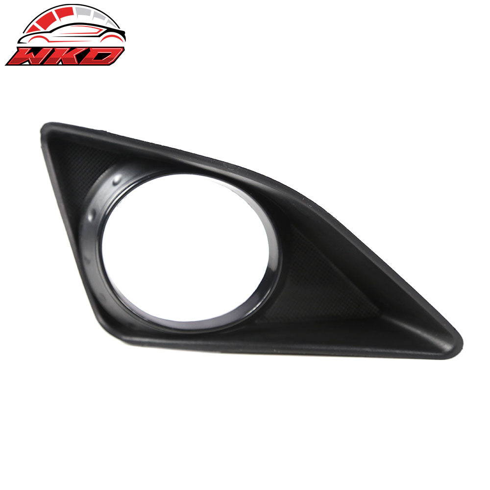 Fits 09-10 Toyota Corolla Clear Silver Bezel Fog Light Left Right