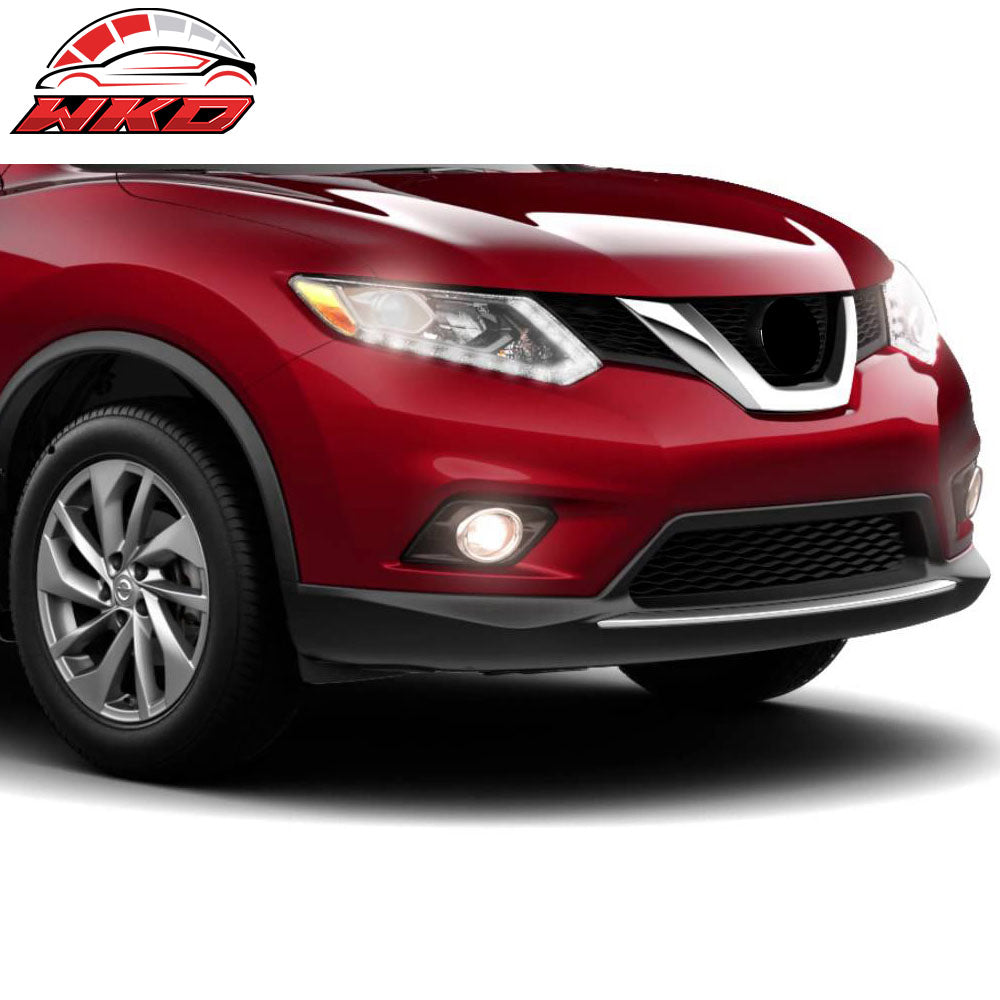 Fits 14-16 Nissan Rogue X-Rail 2PCS Fog Lights Lamps W/Wiring Kit + Switch