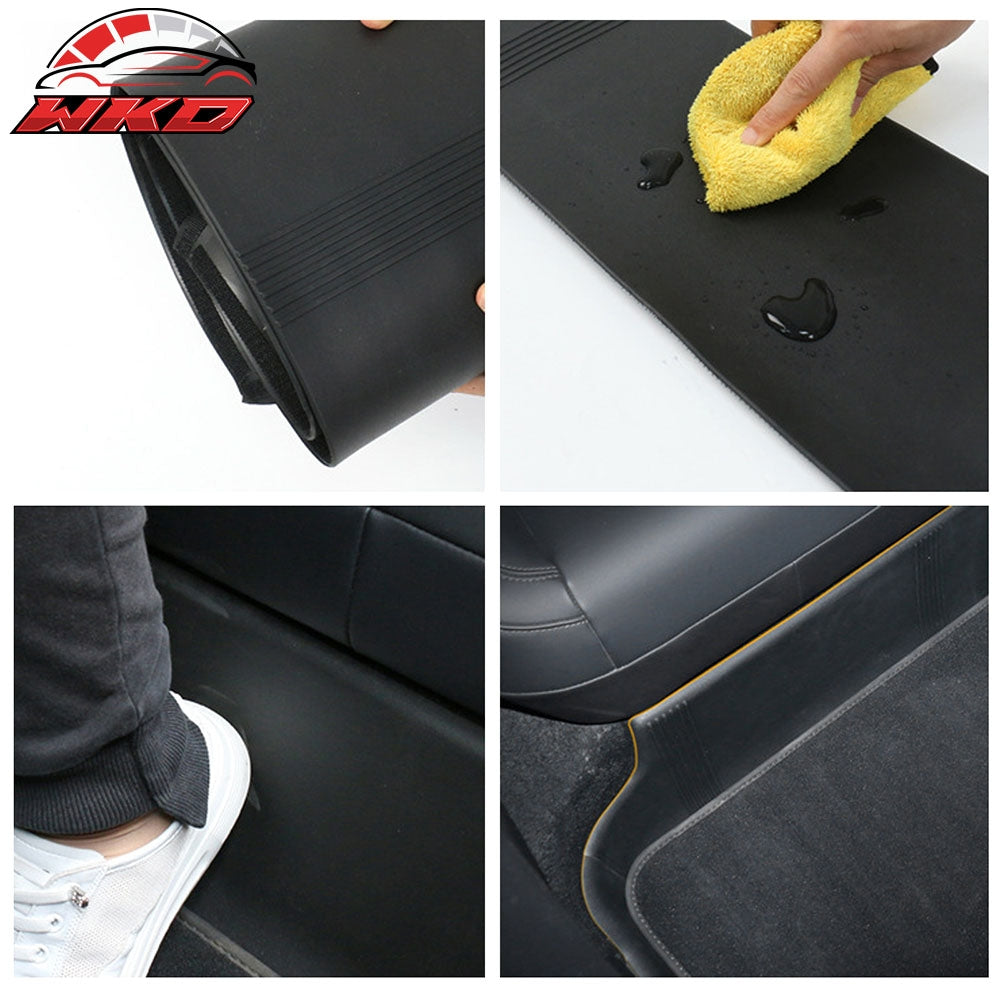 Fits 17-23 Tesla Model 3 Under Seat Anti Kick Protector Foot Pad Accessories TPE