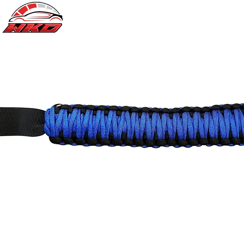 Wholesale 21-26 Ford Bronco 2/4Dr 2PCS Blue Nylon Roll Bar Grab Handles Paracord Grip
