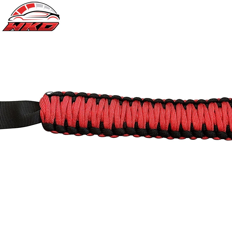 Wholesale 21-26 Ford Bronco 2/4Dr 2PCS Red Nylon Roll Bar Grab Handles Paracord Grip