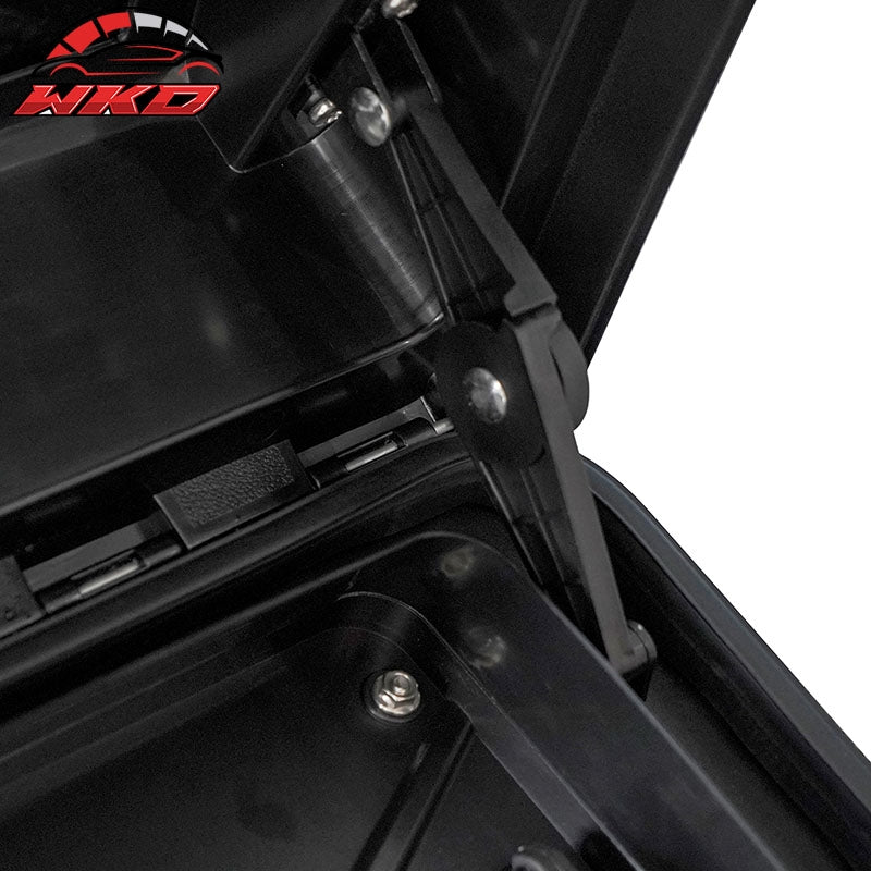 For 21-26 Ford Bronco Hardtop Exterior Side Mounted Gear Box W/ Lock Black ABS