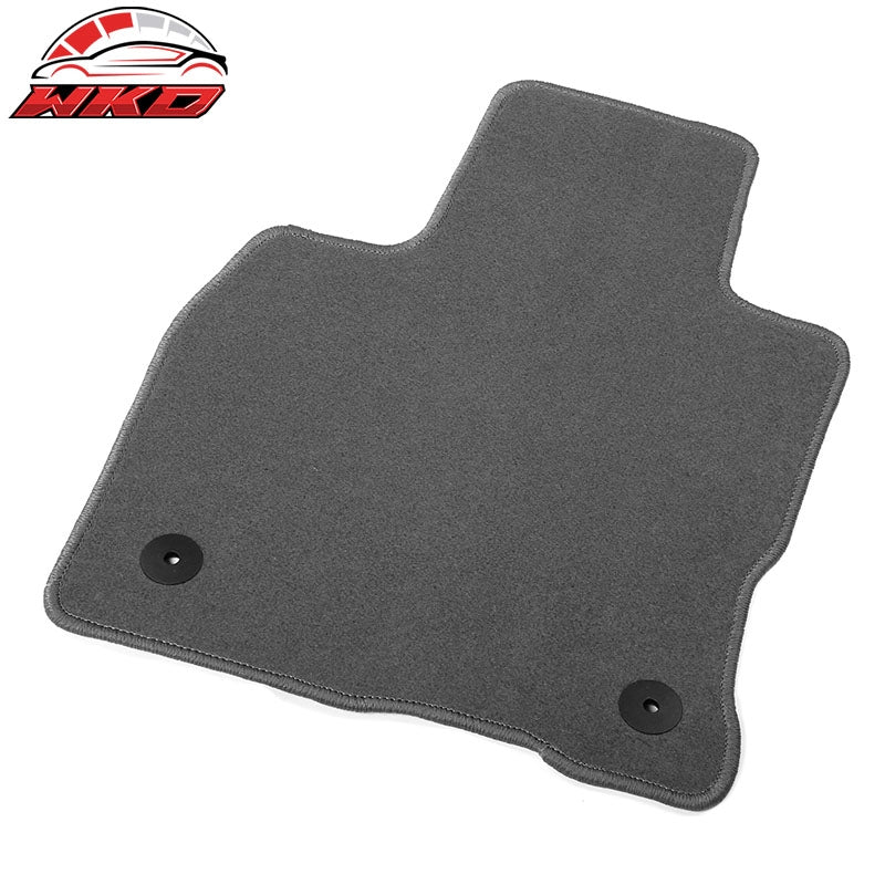 Fits 21-26 Ford Bronco Sport Front Rear Floor Mats Liner Carpets Set Nylon Gray