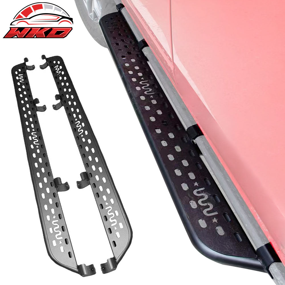 Wholesale 2021-2026 Ford Bronco Black Running Board Side Step Bar Tungsten Steel