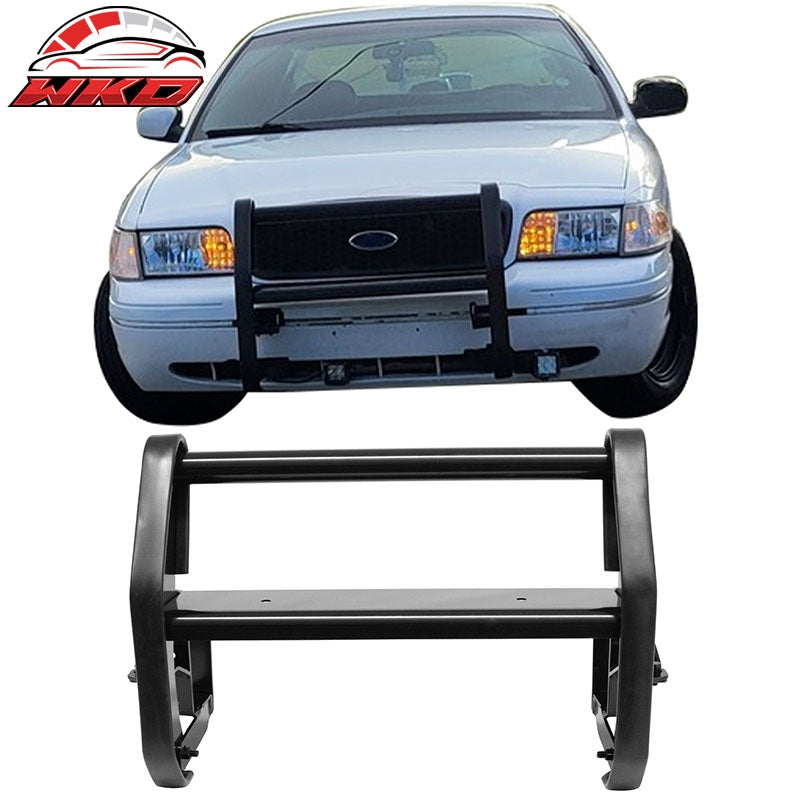 Wholesale 03-11 Ford Crown Victoria Heavy-Duty Bull Bar Bumper Grille Brush Guard - Wikond Auto