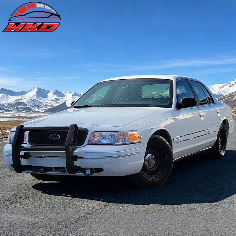 Wholesale 03-11 Ford Crown Victoria Heavy-Duty Bull Bar Bumper Grille Brush Guard - Wikond Auto