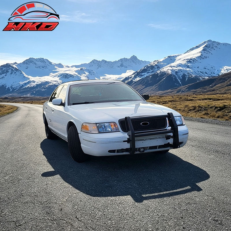 Wholesale 03-11 Ford Crown Victoria Heavy-Duty Bull Bar Bumper Grille Brush Guard - Wikond Auto