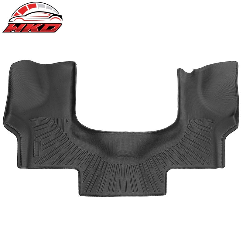 For 07-14 Ford E-Series Van 3D TPE Floor Mats All Season Carpets + Window Visors