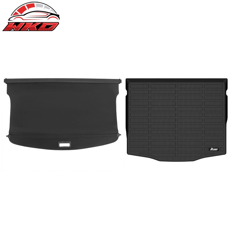 Wholesale For 20-26 Ford Escape 3D TPE Rear Trunk Mat Cargo Liner Pad + Canvas Cargo Cover
