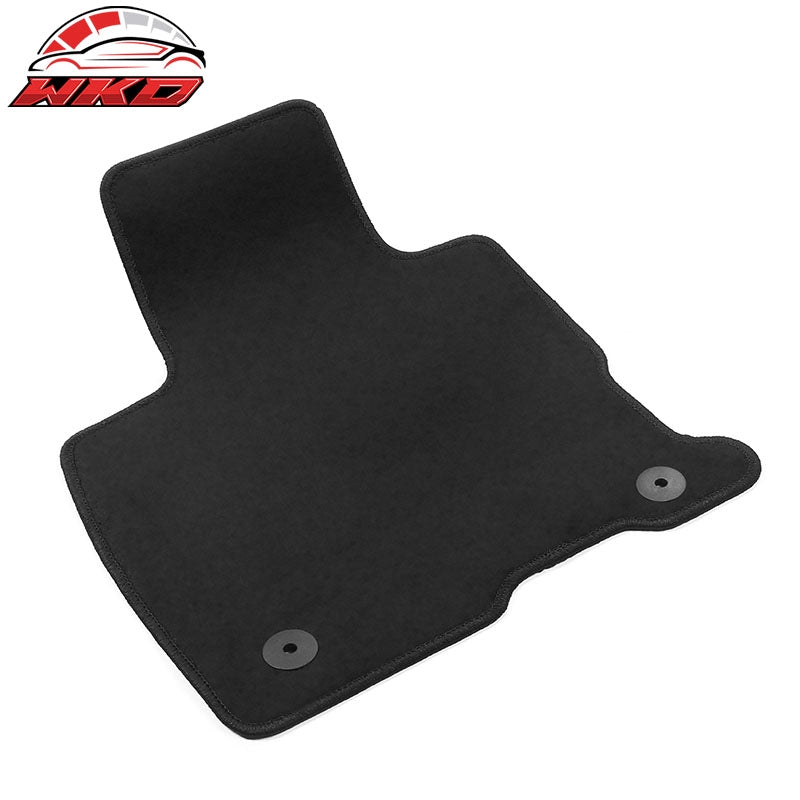 Fits 20-26 Ford Escape Anti-Slip Front Rear Floor Mats Carpet Nylon 4PCS - Black
