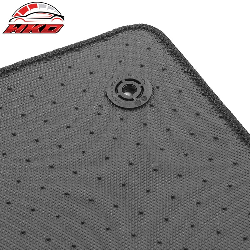 Fits 20-26 Ford Escape Anti-Slip Front Rear Floor Mats Carpet Nylon 4PCS - Black