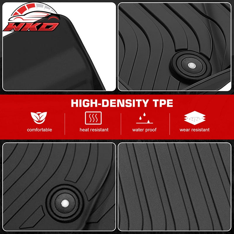 Fits 09-12 Ford Escape Mercury Mariner Mazda Tribute 3D Floor Mats Carpets 3PCS