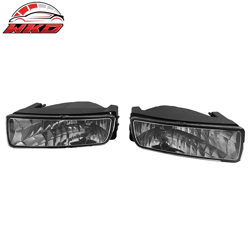 Fits 03-06 Ford Expedition Bumper Driving Fog Lights Lamps Clear Lens W/Wiring