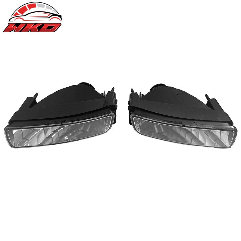 Fits 03-06 Ford Expedition Bumper Driving Fog Lights Lamps Clear Lens W/Wiring