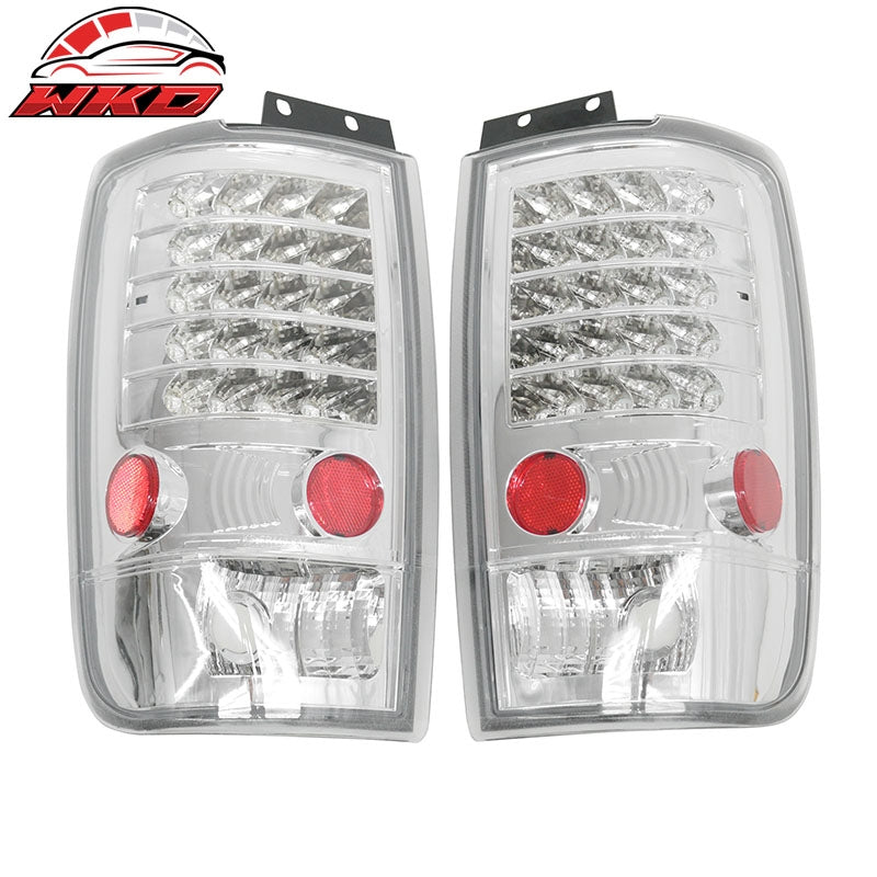 Wholesale 97-02 Ford Expedition Chrome LED Tail Lights Left Right Side Rear Lamps