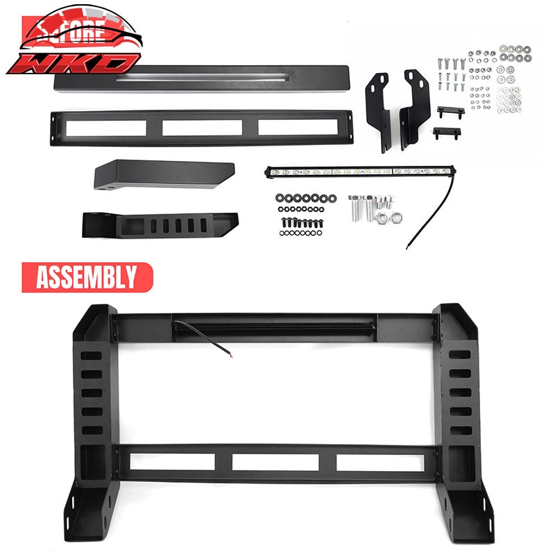 Fits 03-17?Ford?Expedition 04-14?F-150 Bull Bar Front Bumper Grille Guard W/LED