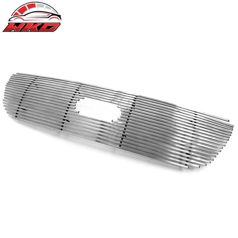 Fits 97-98 Ford Expedition & F-150/F-250 Front Upper Billet Grille Insert Chrome
